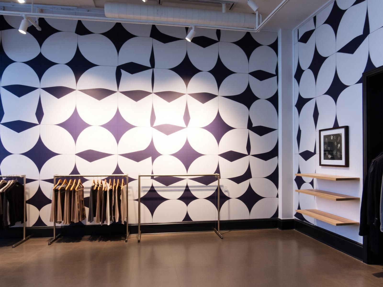 Retail feature wall